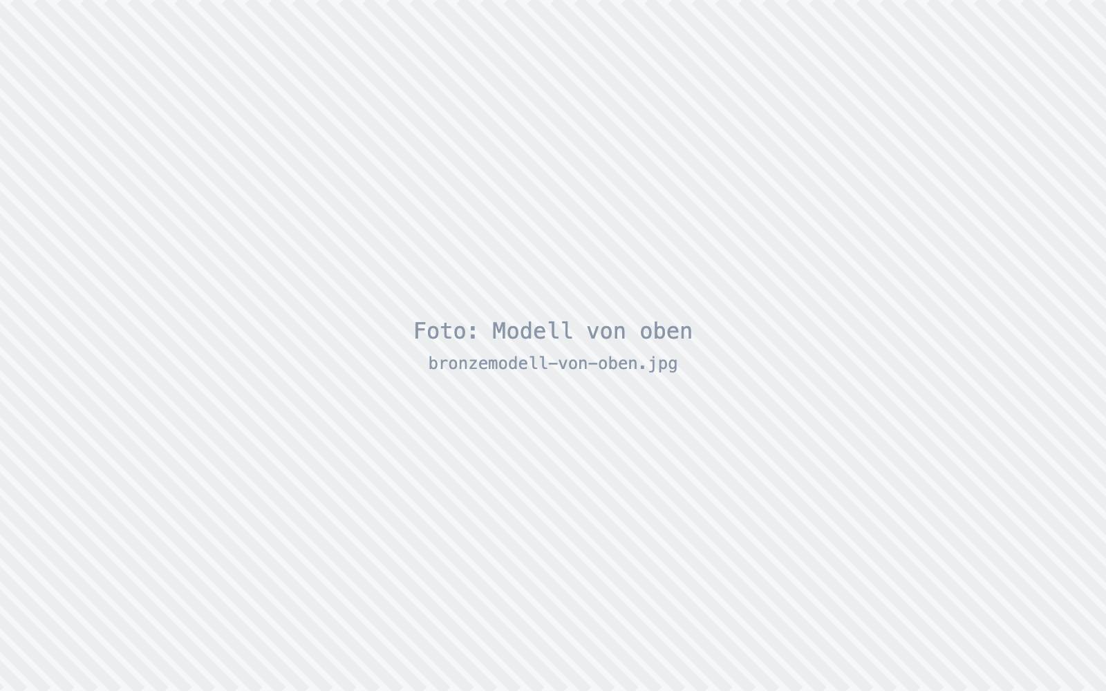 Foto: Modell von oben